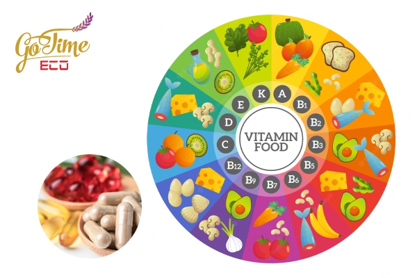 THÀNH PHẦN trong công thức gia công thực phẩm chức năng bổ sung vitamin và khoáng chất