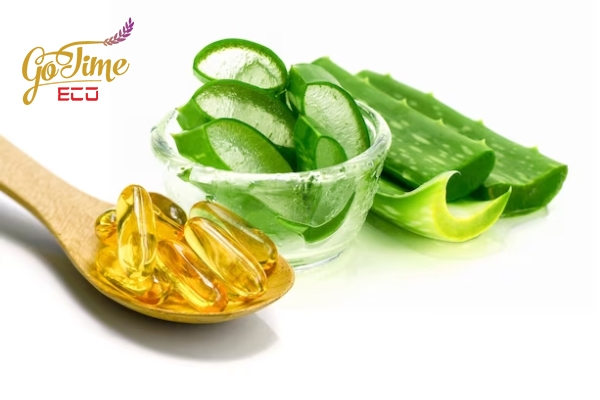 THÀNH PHẦN trong công thức gia công viên uống vitamin E nha đam