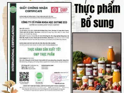 Gia công thực phẩm bổ sung chuẩn GMP